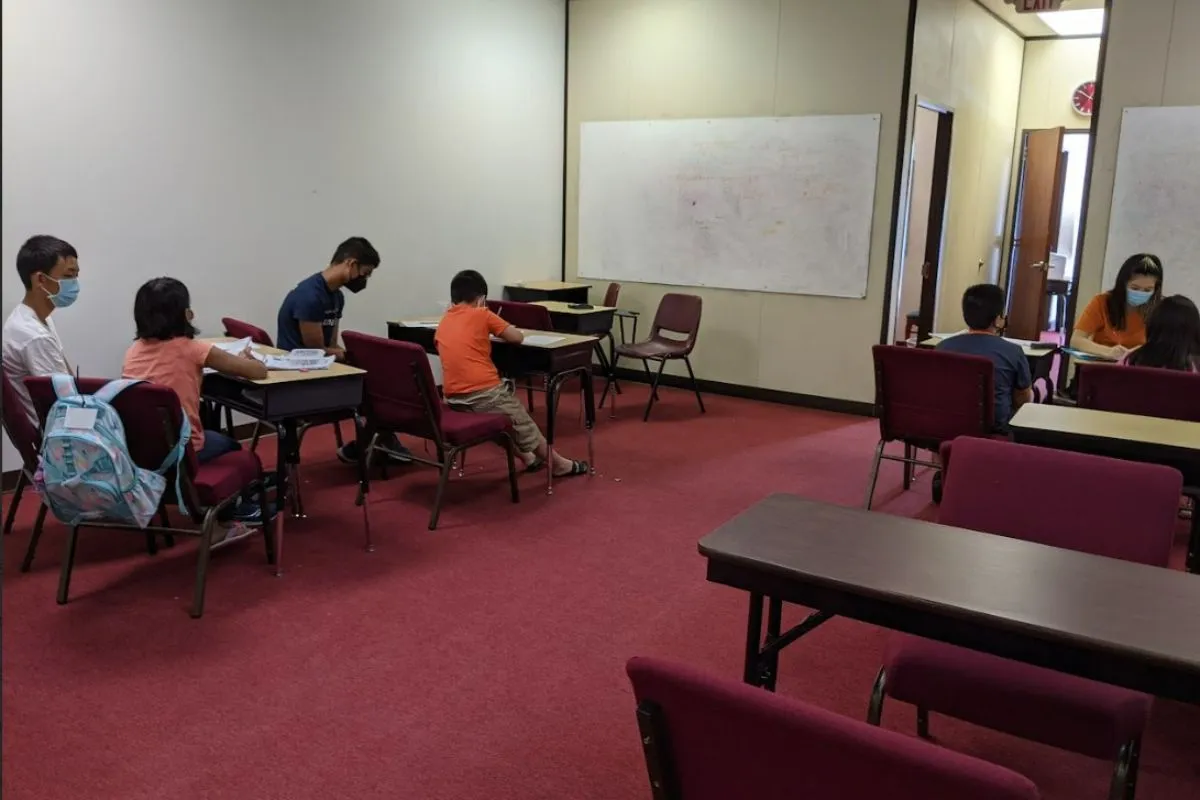Classroom view showing personalized tutoring session